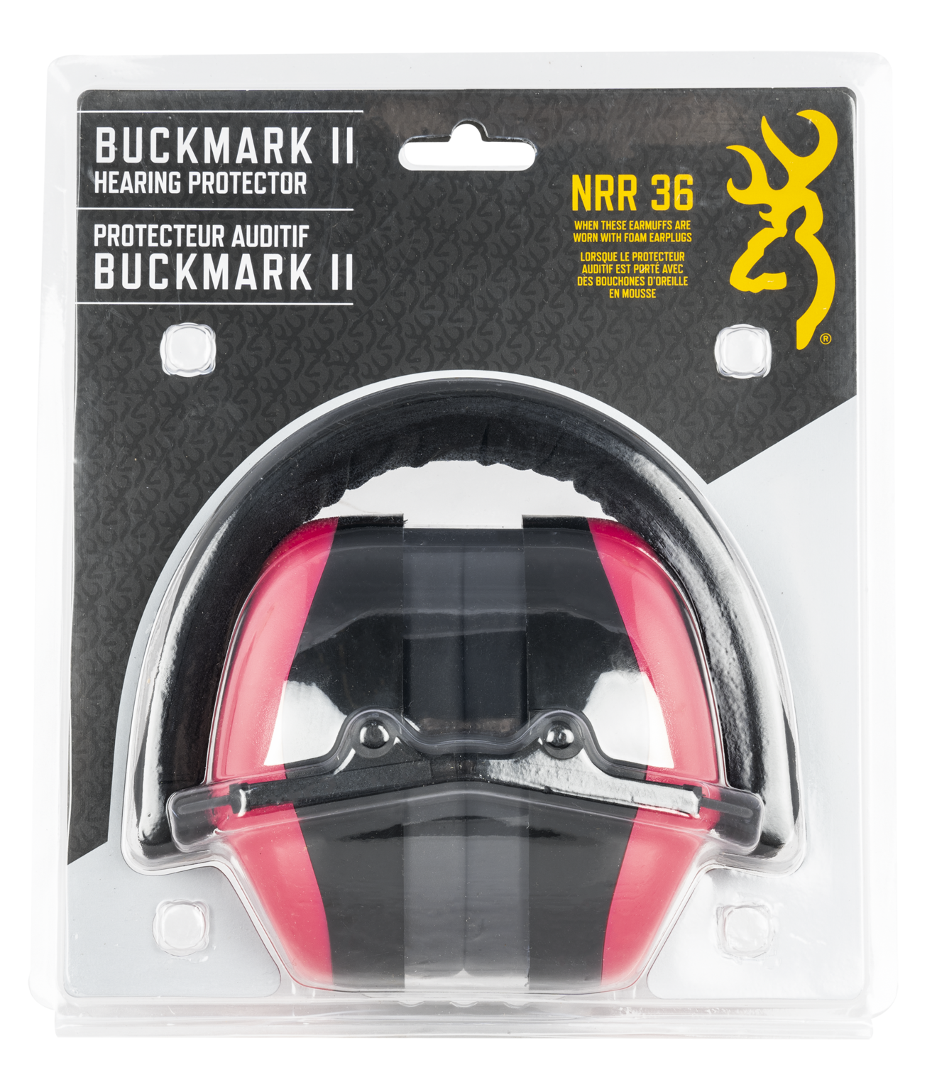 Browning Buck Mark Ii, Brn 12687     Hearing Prot, Bm Ii, Pink