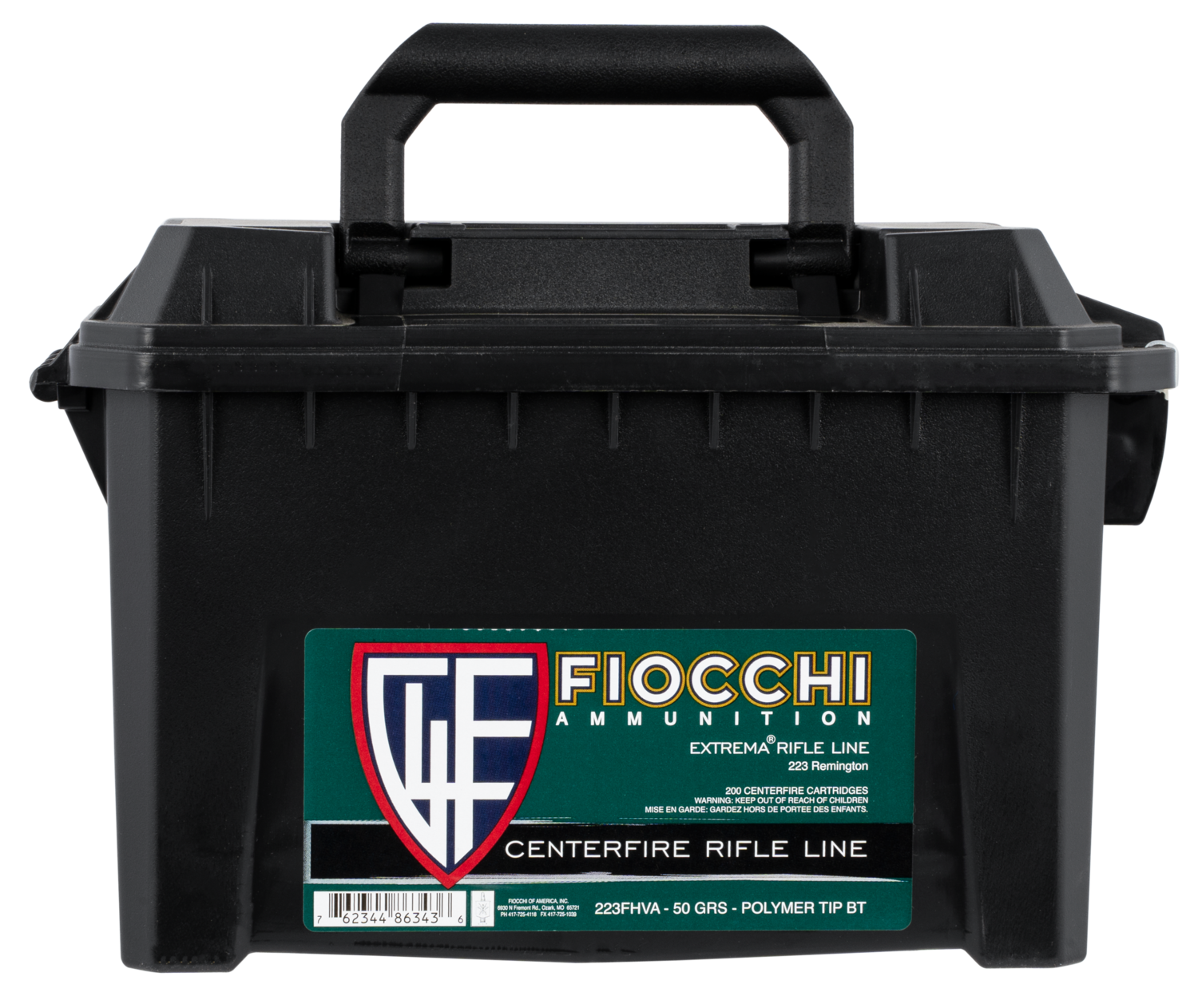 Fiocchi Field Dynamics, Fio 223fhva   223 Plano   50 Vmx              50/4
