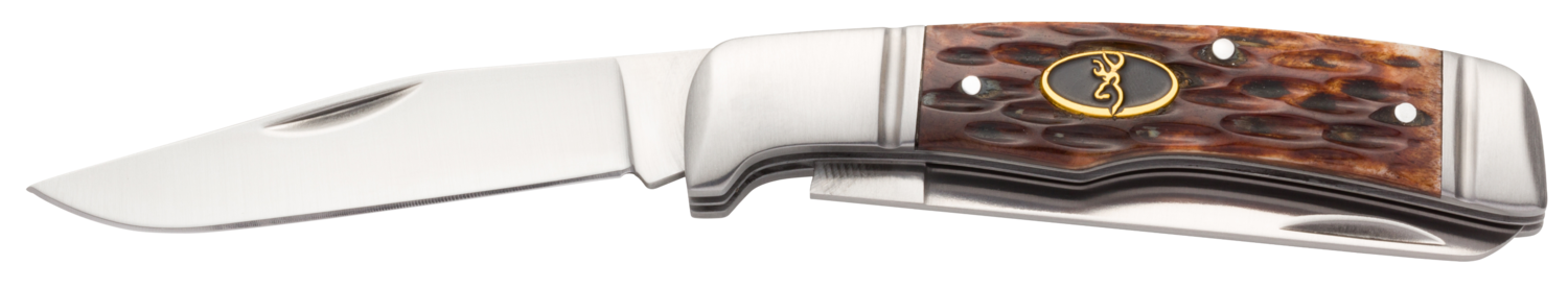 Browning Joint Venture, Brn 3220012    Joint Venture Knife     Jigged Bone