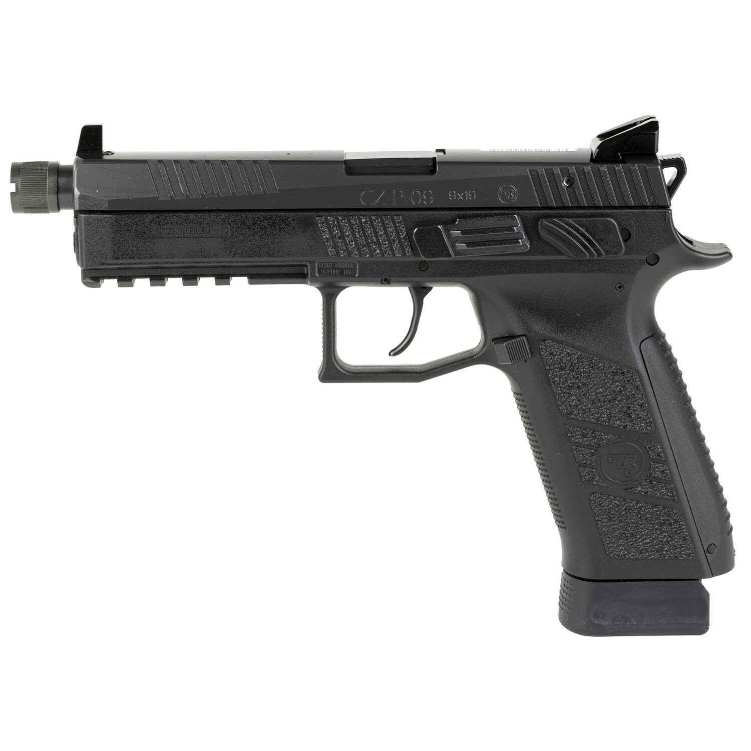 Cz P-09 Supp-rdy 9mm 5.15" Blk 21rd