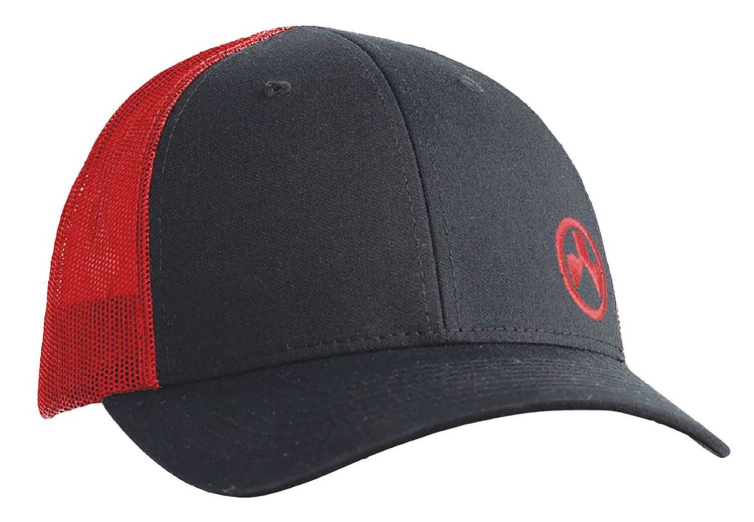 Magpul Industries Corp Icon, Magpul Mag1106-003 Icon   Trucker Hat  M/l Blk/red