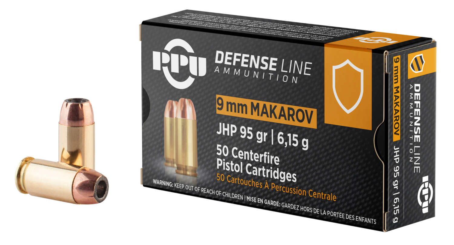 Ppu Defense, Ppu Ppd9m       9x18mak      95 Jhp          50/20