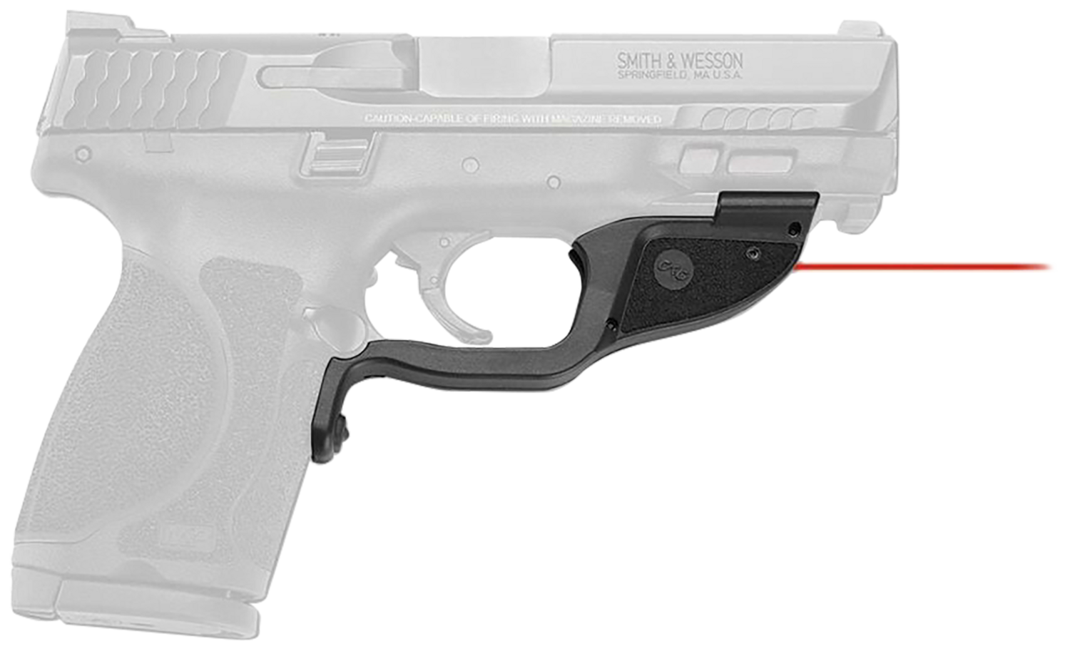 Crimson Trace Lg-362 Laserguard, Crim 0174401    Lg362 Laserguard Sw M&p 2.0 Red