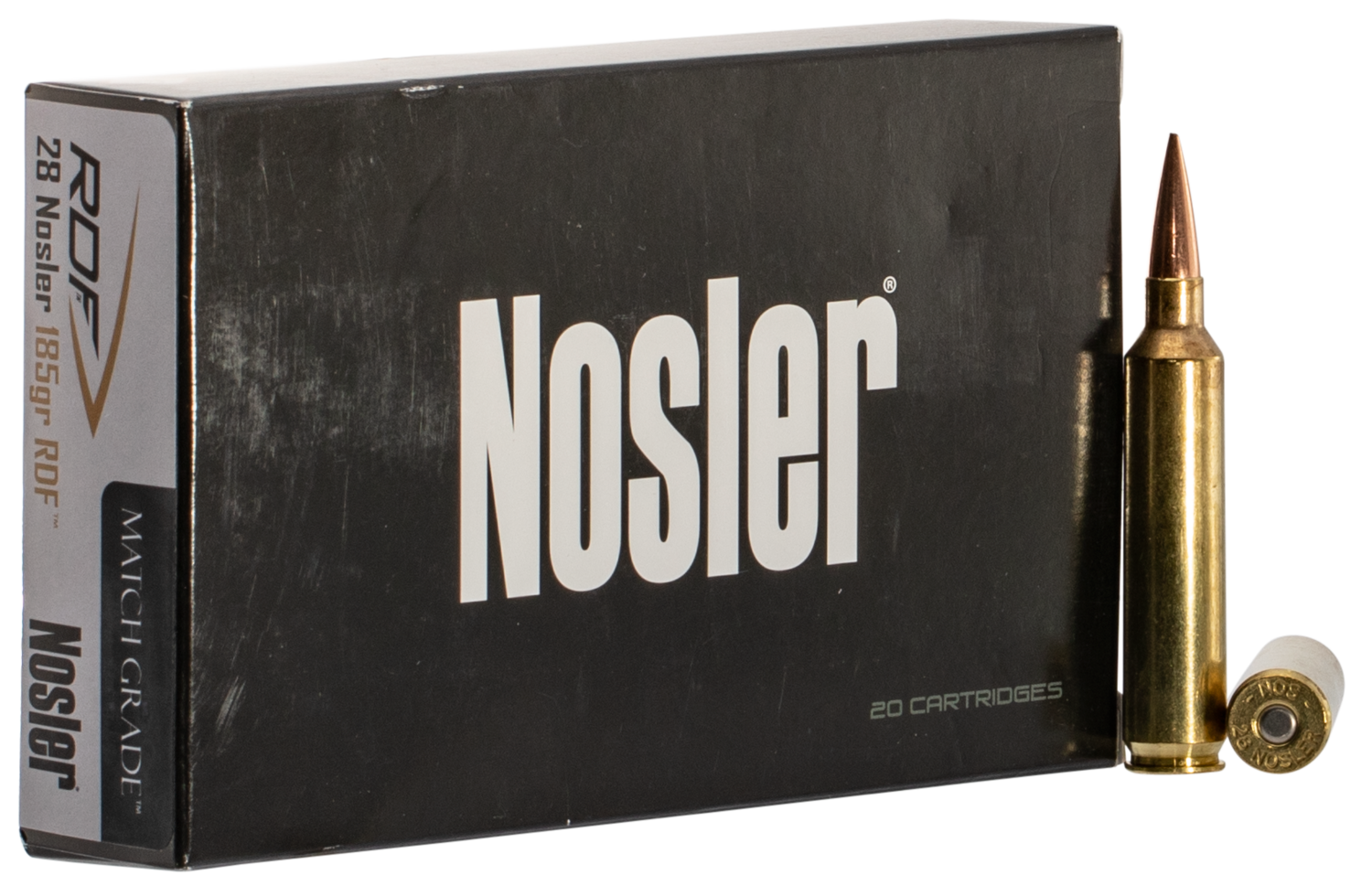 Nosler Match Grade, Nos 60141 Match       28 Nos   185 Rdf Hpbt  20/10