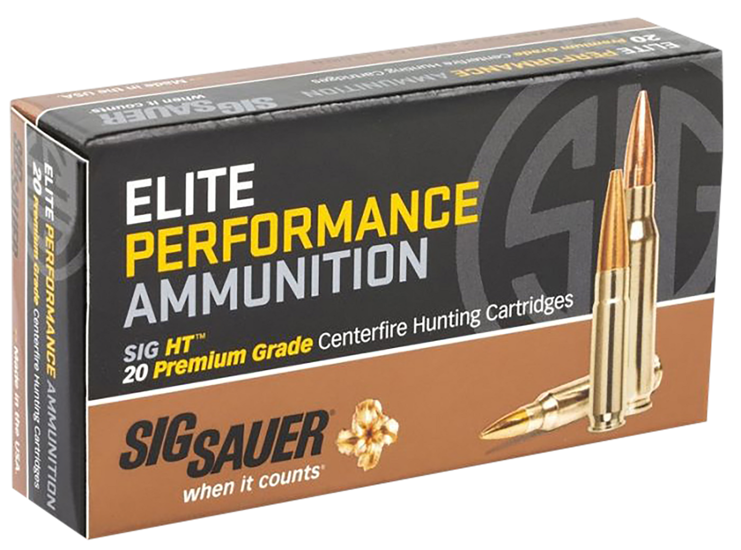 Sig Sauer Elite Copper Hunting, Sig E270h1-20      Elite Cp H  270  120 Gr   20/10