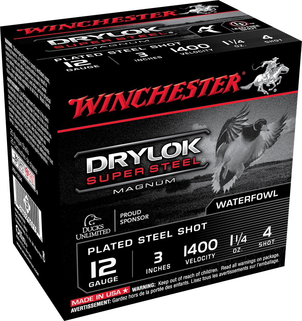 Winchester Ammo Drylok Super Steel, Win Xsv1234  Drylok      12 3in 4  Stl  11/4 25/10