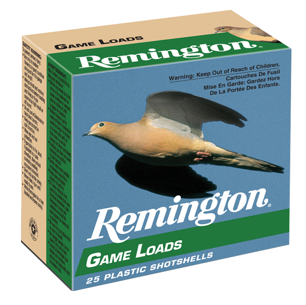 Remington Ammunition Game Load, Rem 20032 Gl128 Game Load  12 2.75 8shtt 1oz 25/10