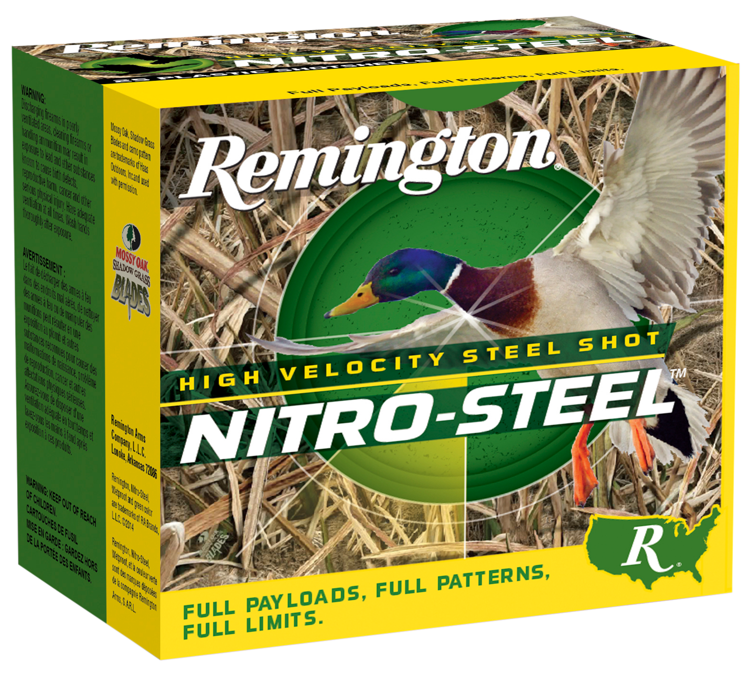 Remington Ammunition Nitro-steel, Rem 20658 Ns12s4   Nitro  12 2.75 4  St 11/4 25/10