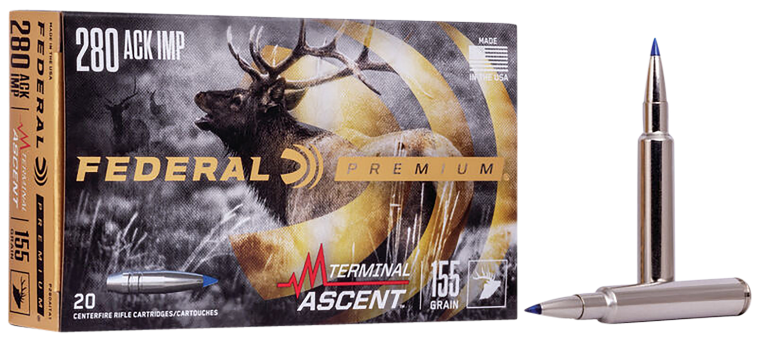 Federal Premium, Fed P280a1ta1      280ak   155 Term Ascent   20/10