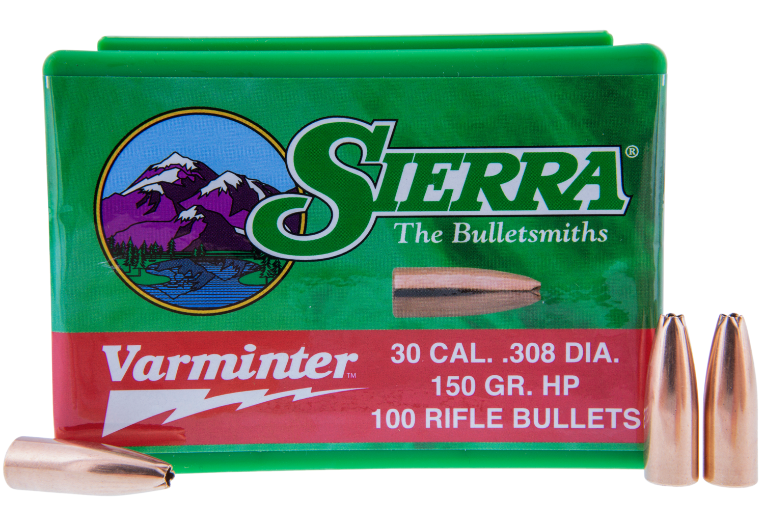 Sierra Varminter, Sierra 2136  Bull .308  150 Hp Varminter   100