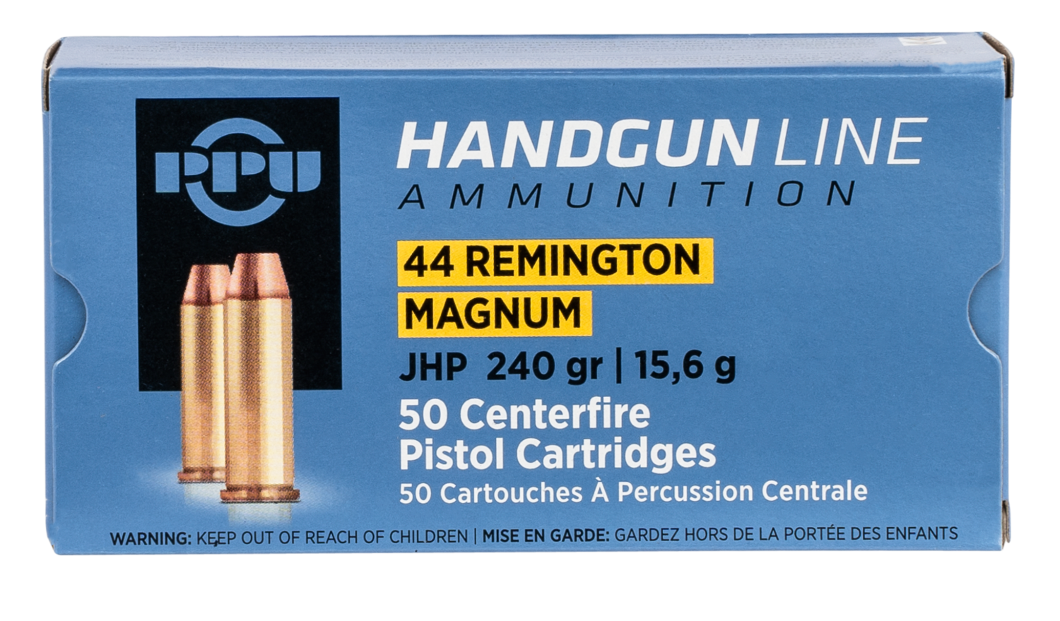 Ppu Handgun, Ppu Pph44mh     44mg        240 Jhp          50/10