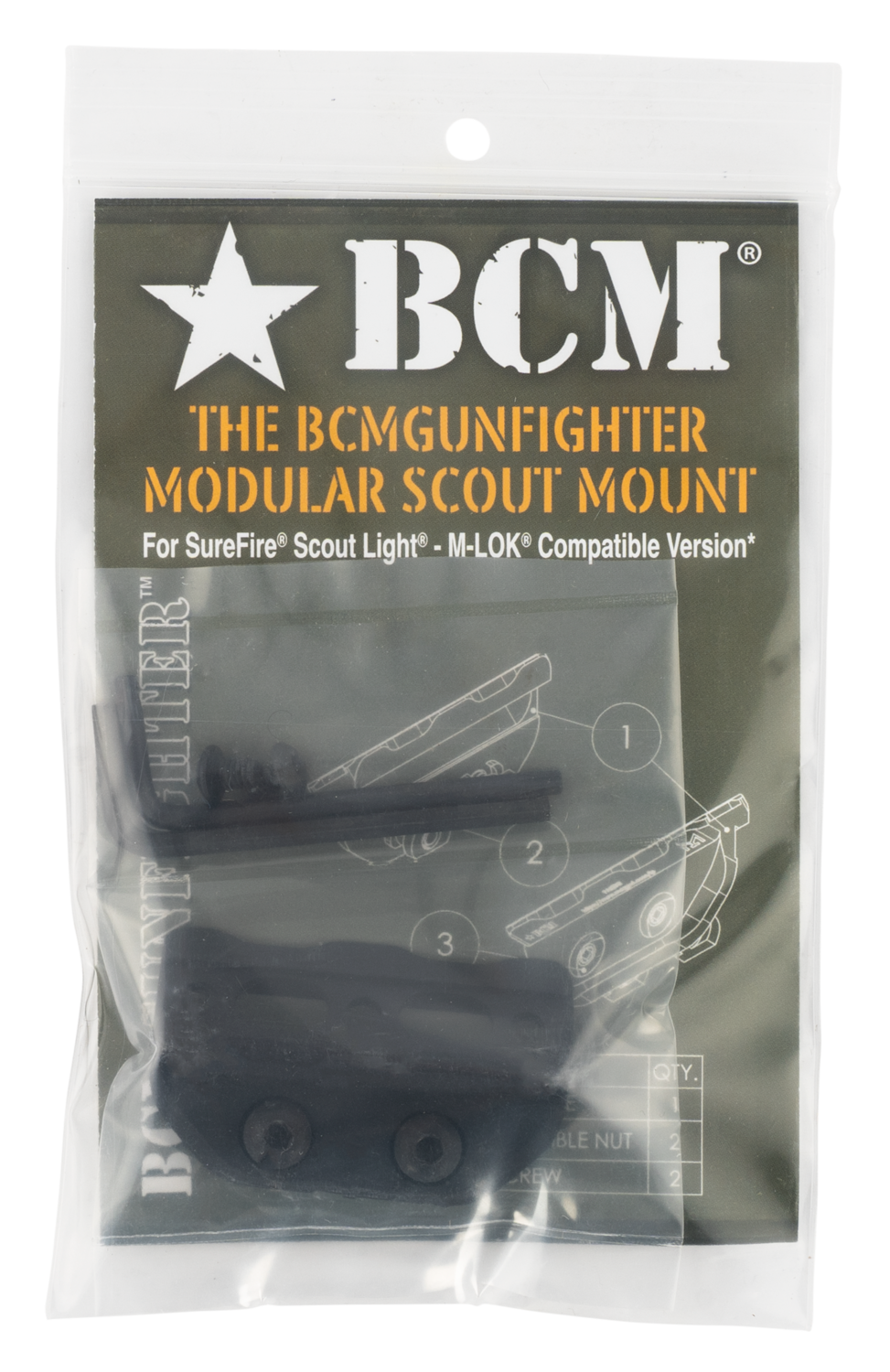 Bravo Bcmgunfighter, Bcm Slm-mcmr           Scout Mount Mlok