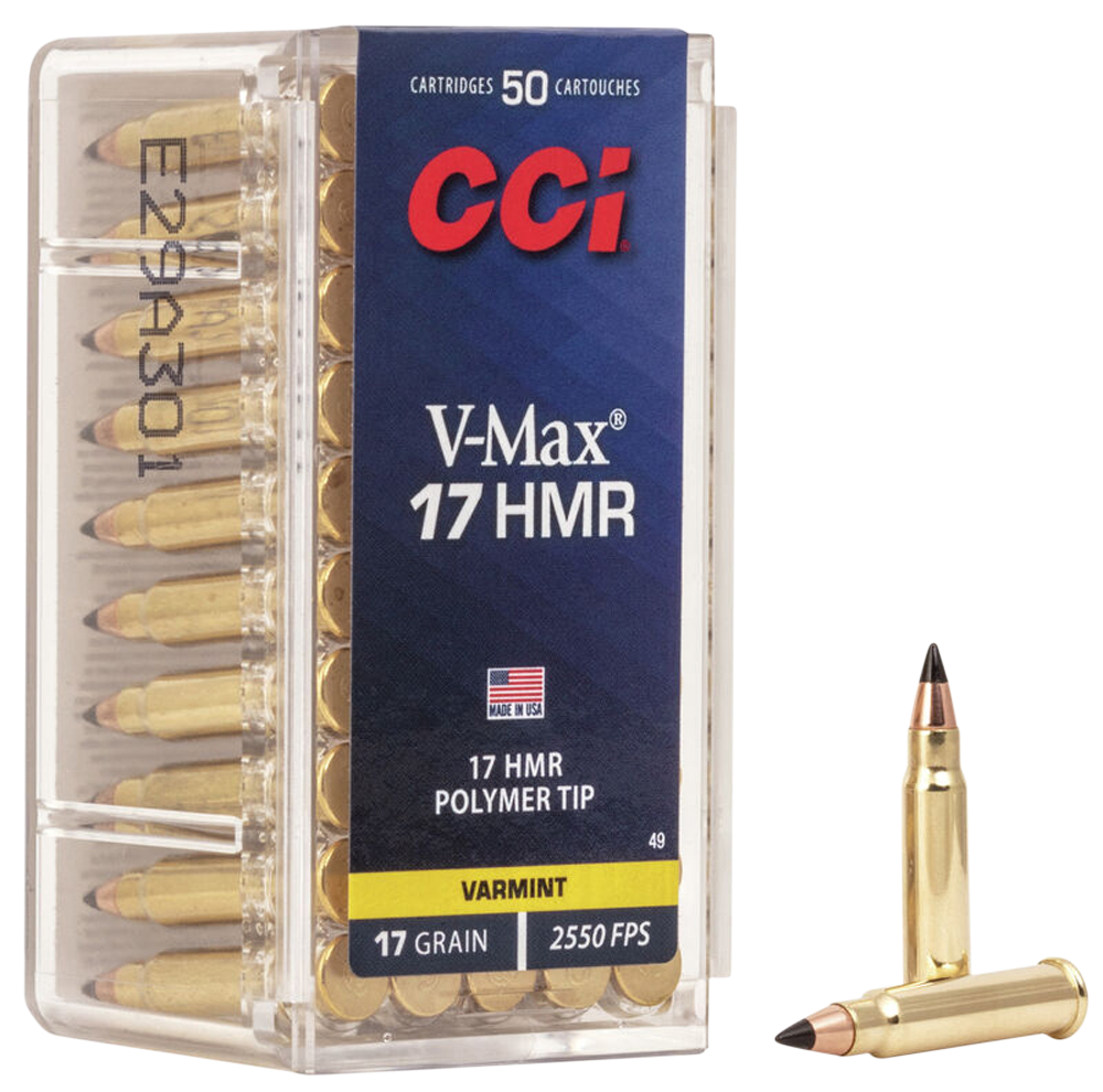 Cci Vmax, Cci 0049    17hmr              17 Vmax       50/40