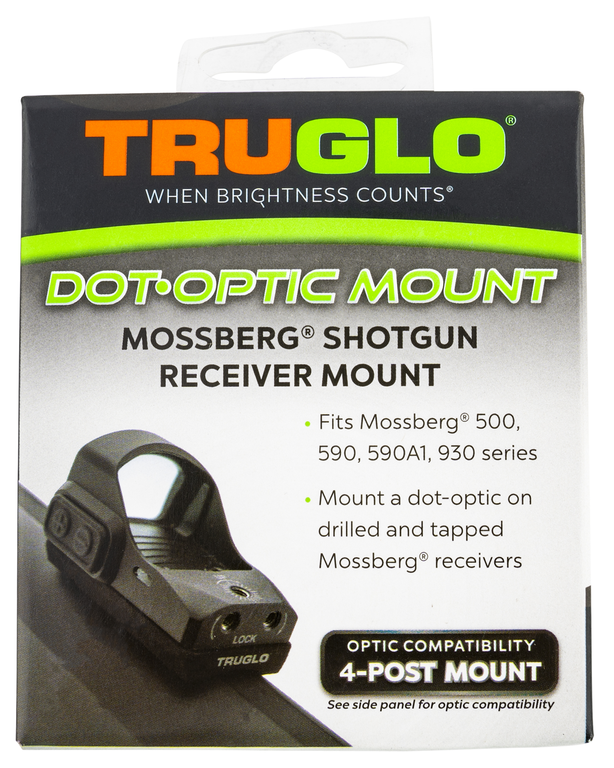 Truglo , Tru Tg-tg8955m1  Mnt Shtgn Rcvr Mos Tg Vor Doc
