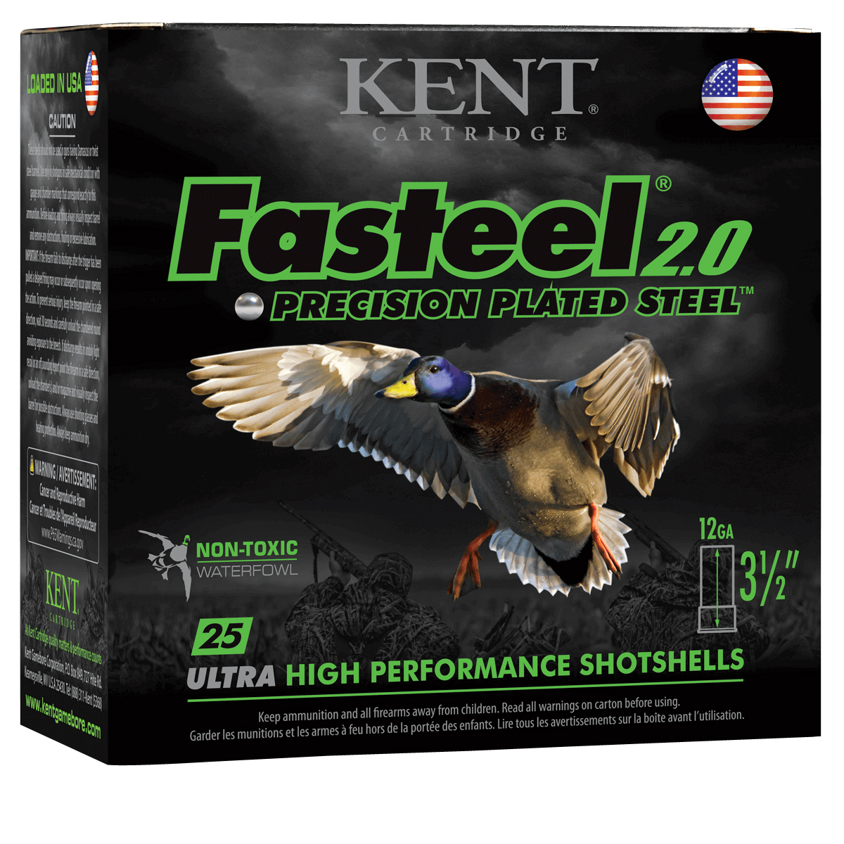 Kent Cartridge Fasteel 2.0, Kent K1235fs403   Faststl 12 3.5  3 St  13/8 25/10