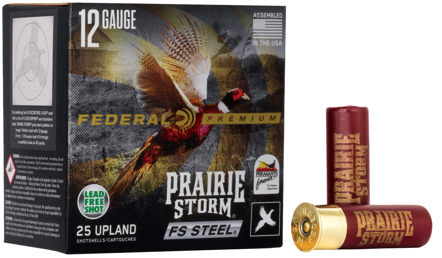 Federal Premium, Fed Pfsx143fs4 Prstrm    12 3in  4 Stl  11/8 25/10