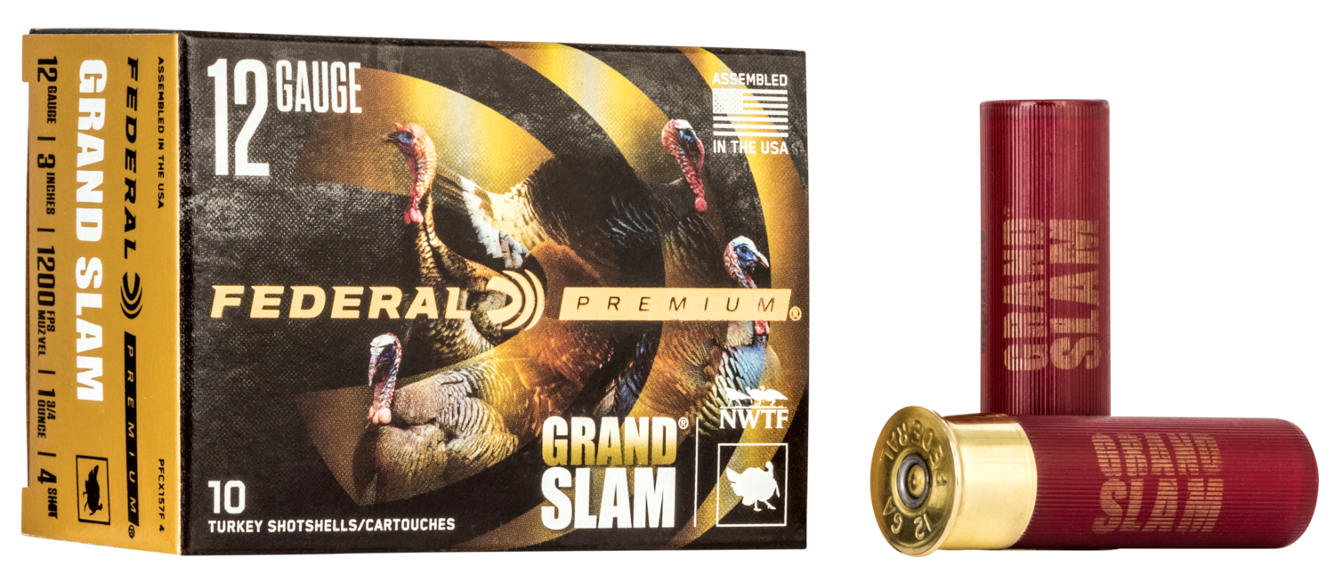 Federal Premium, Fed Pfcx157f4 Grslam     12 3in 4sht   13/4  10/25