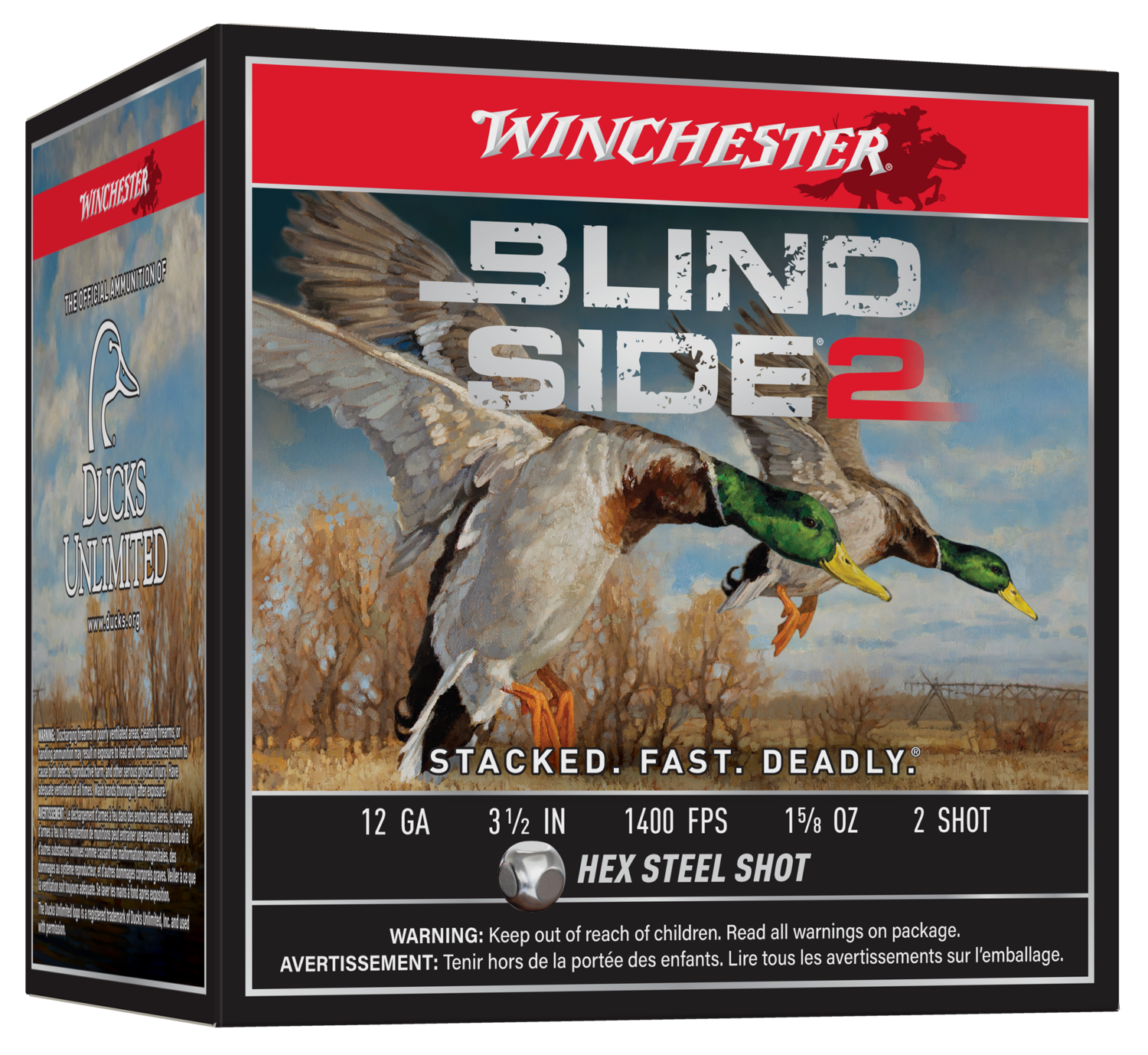Winchester Ammo Blind Side 2, Win Xbs12l2    Blindside2 12 3.5  2  St 15/8 25/10