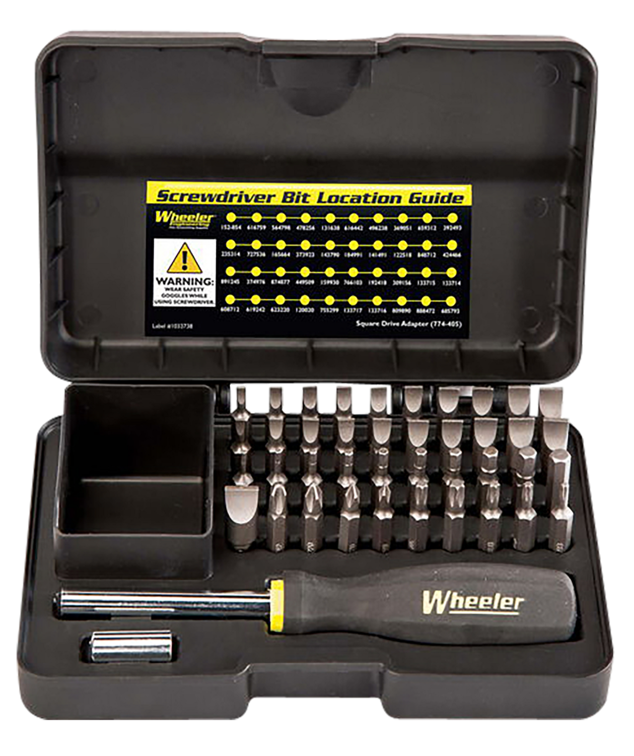 Wheeler Gunsmithing, Wheelr 4001006 43pc Gunsmithing    Scrwdrvr Set