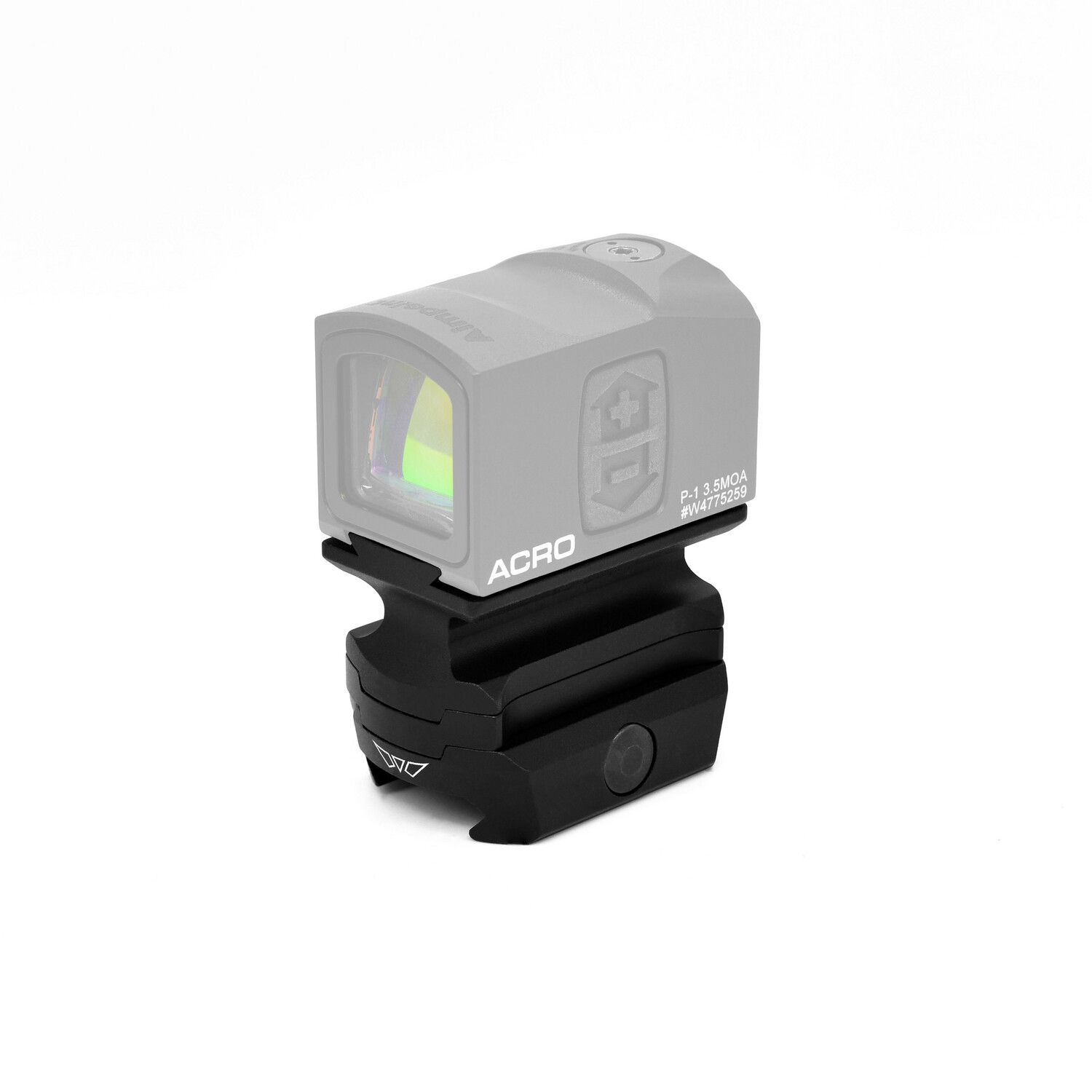 Warne Red-dot Riser Aimpoint Acro, Warne 6107m       Reddot Riser Aimpnt Acro