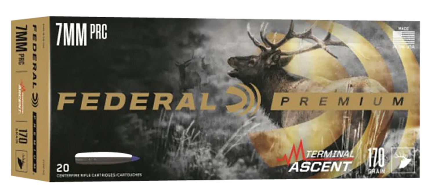 Federal Premium, Fed P7prcta3       7mmprc  170 Term Ascent   20/10