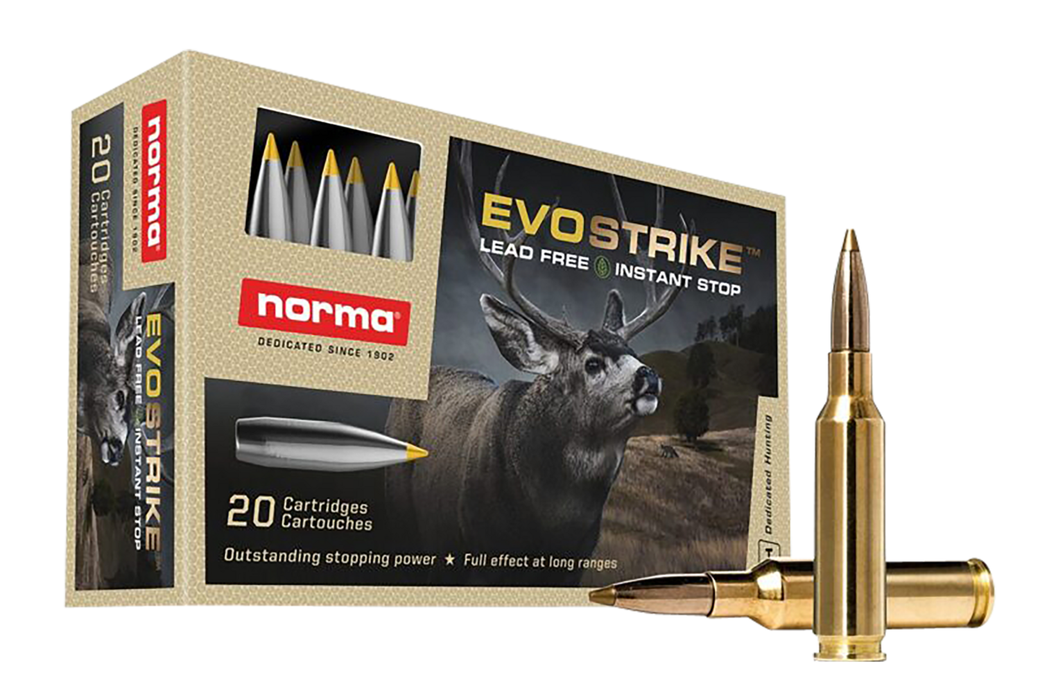 Norma Ammunition (ruag) Dedicated Hunting, Norma 20166482 6.5crd    93   Lf Evostrike   20/10