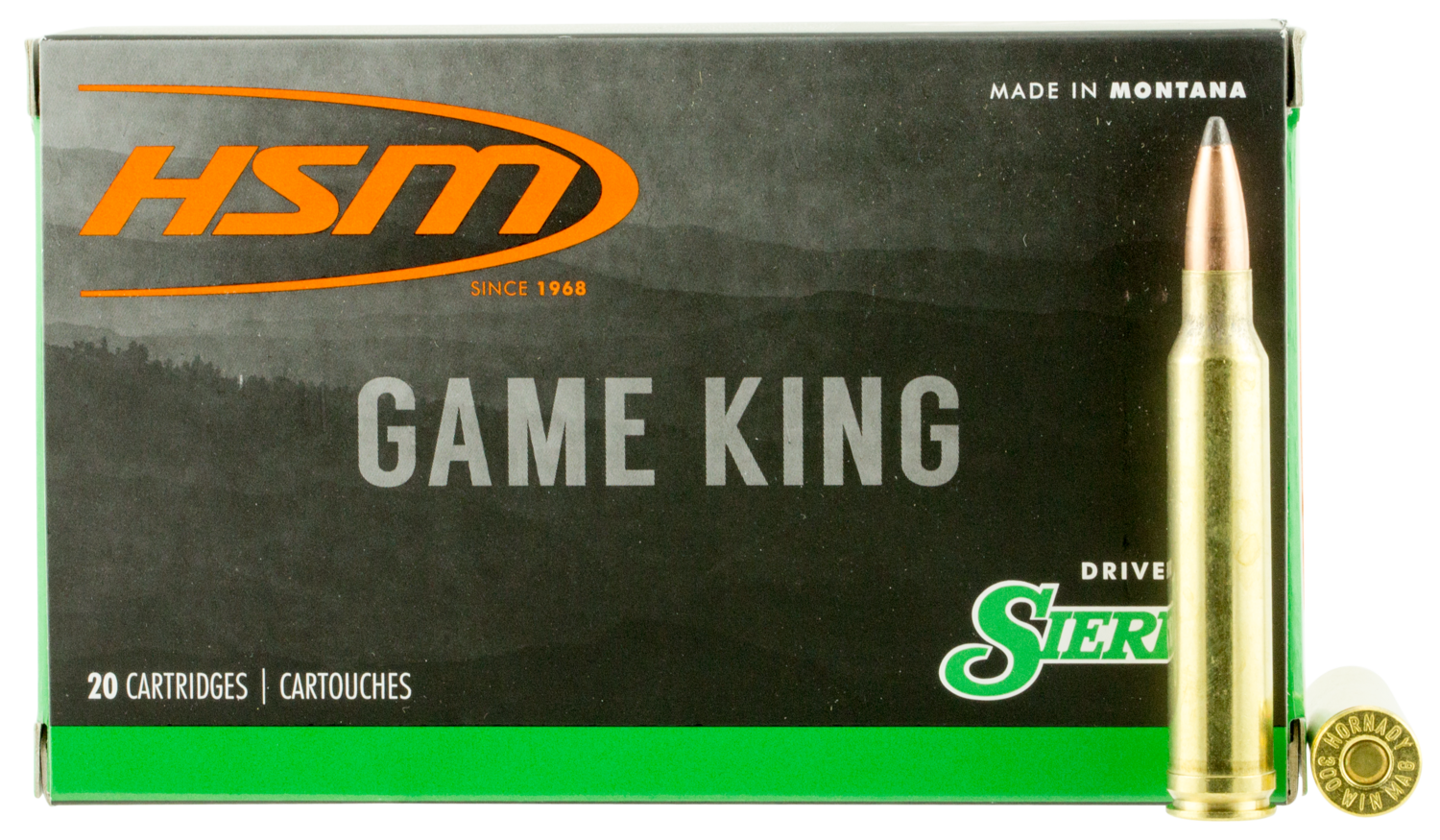 Hsm Game King, Hsm 300winmag41n 300win  180 Sbt  Gk         20/20