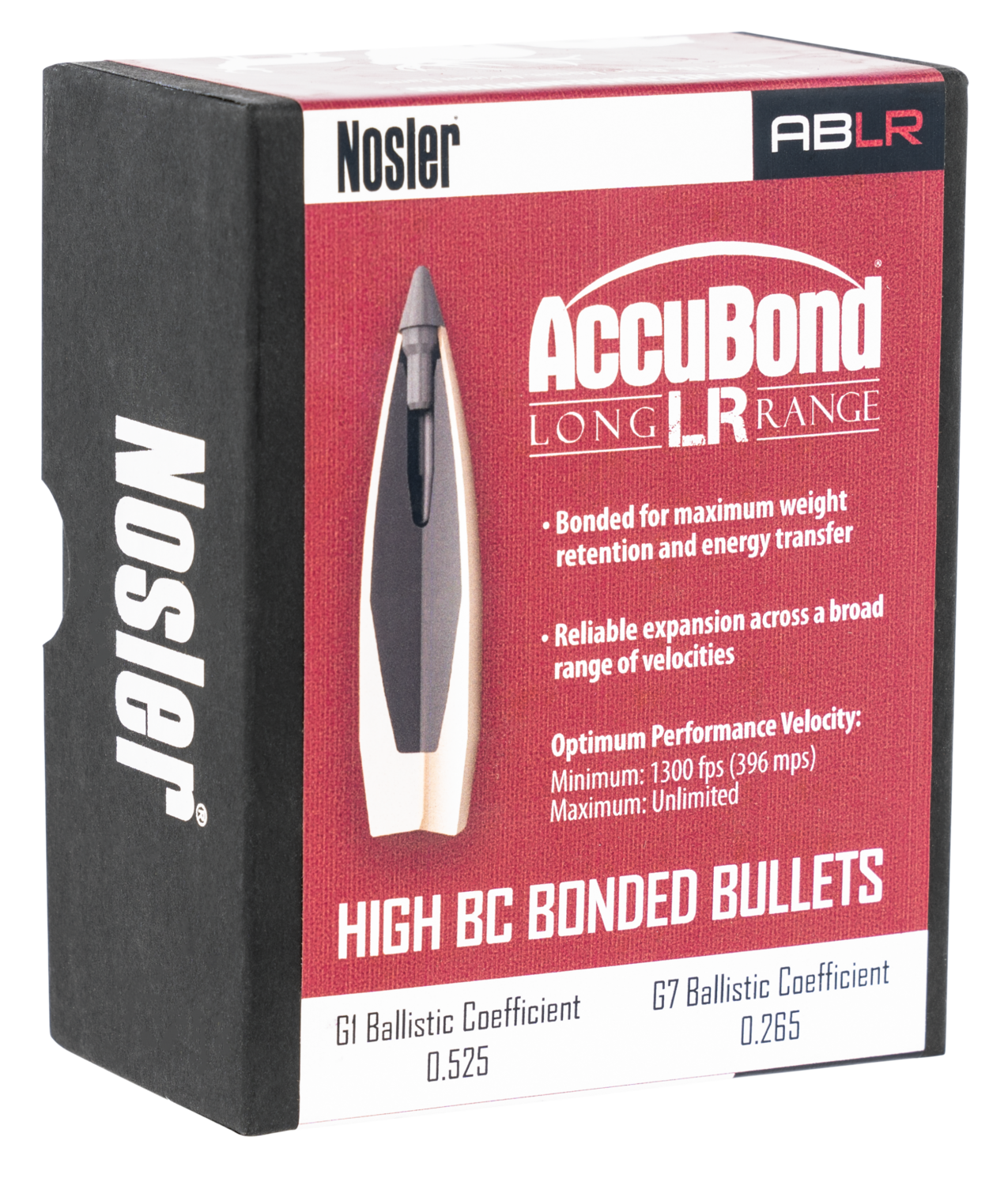 Nosler Accubond, Nos 58455 Accubond Lr .308 168 Sp   100