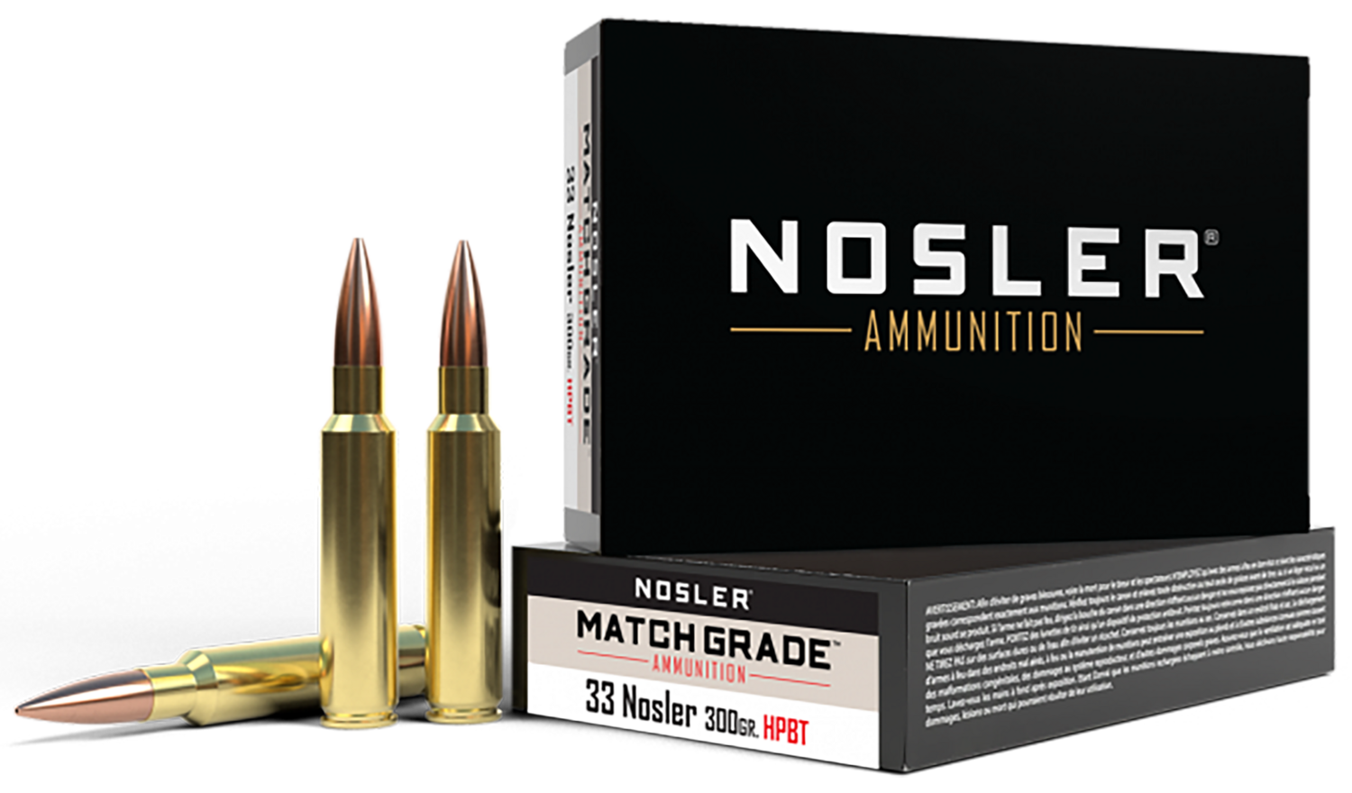 Nosler Match Grade, Nos 60031 Cc 33nos  Match 300 Cc             20/10