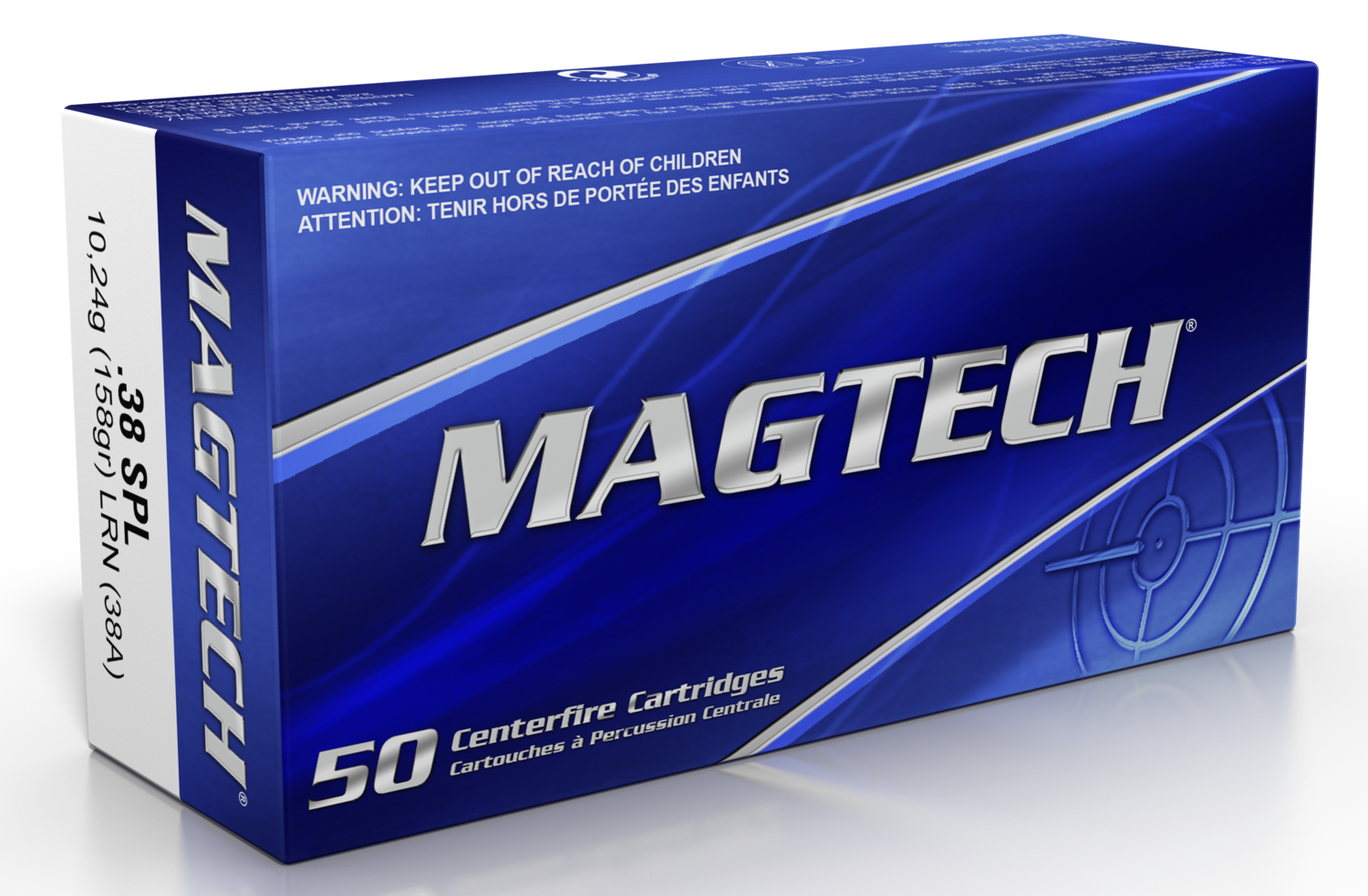 Magtech Range/training, Magtech 38a        38sp   158 Lrn            50/20