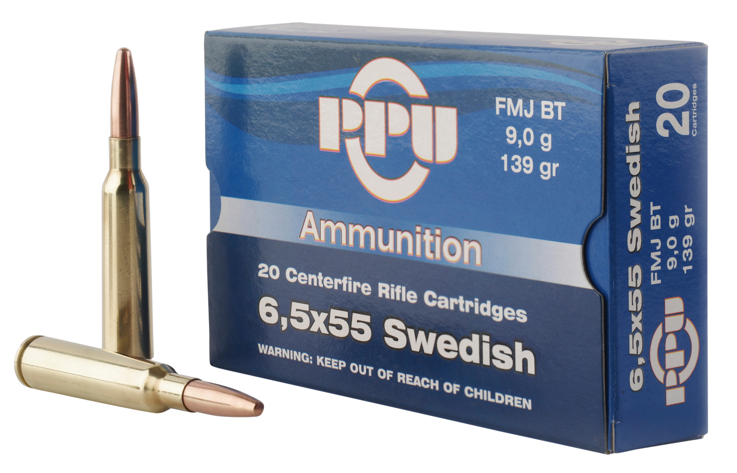 Ppu Metric Rifle, Ppu Pp6swf      6.5x55swd   139 Fmj          20/10