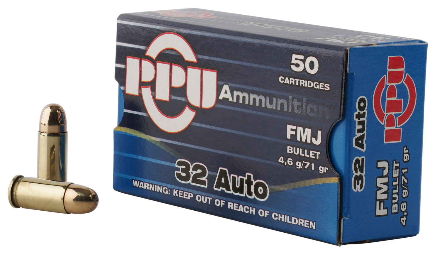 Ppu Handgun, Ppu Pph32af     32 Acp       71 Fmj          50/20