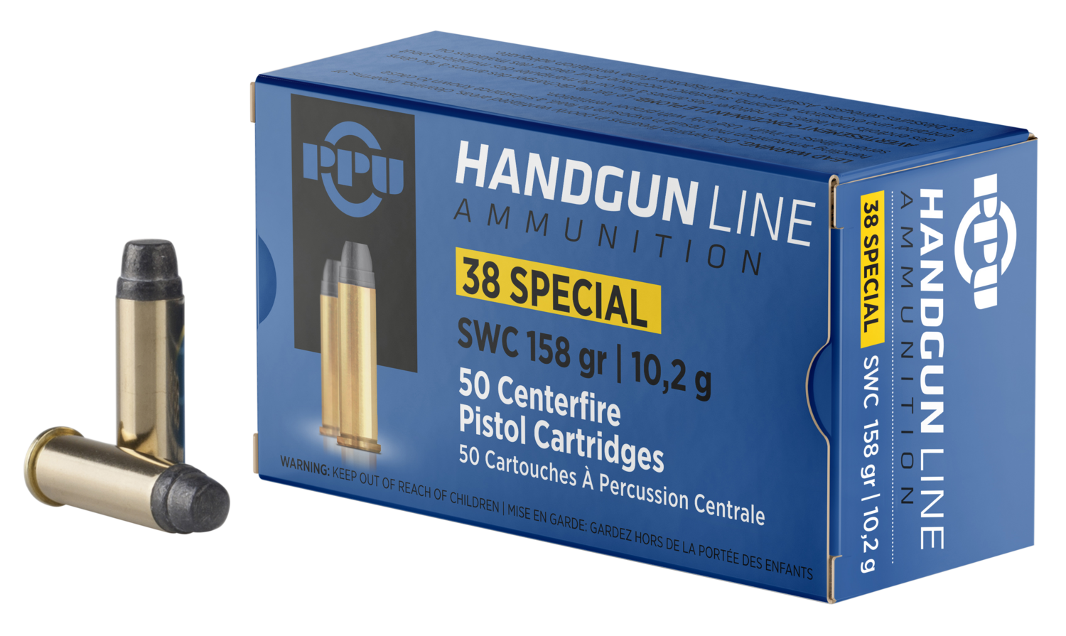 Ppu Handgun, Ppu Pph38ss     38sp        158 Swc          50/10