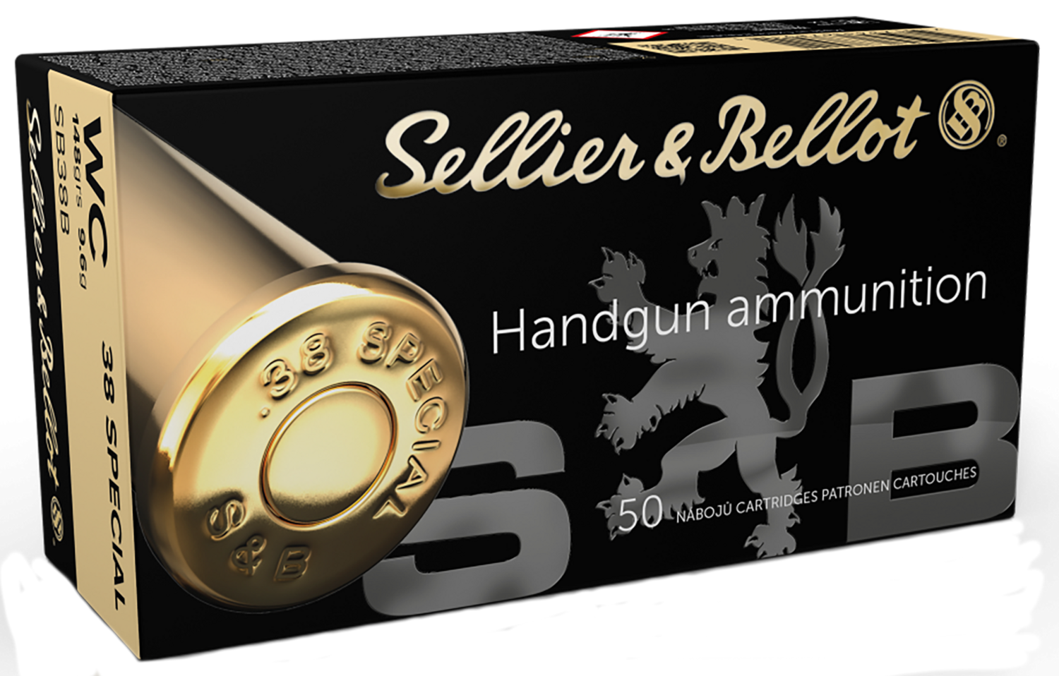 Sellier & Bellot Handgun, S&b Sb38b          38sp   148 Wc             50/24