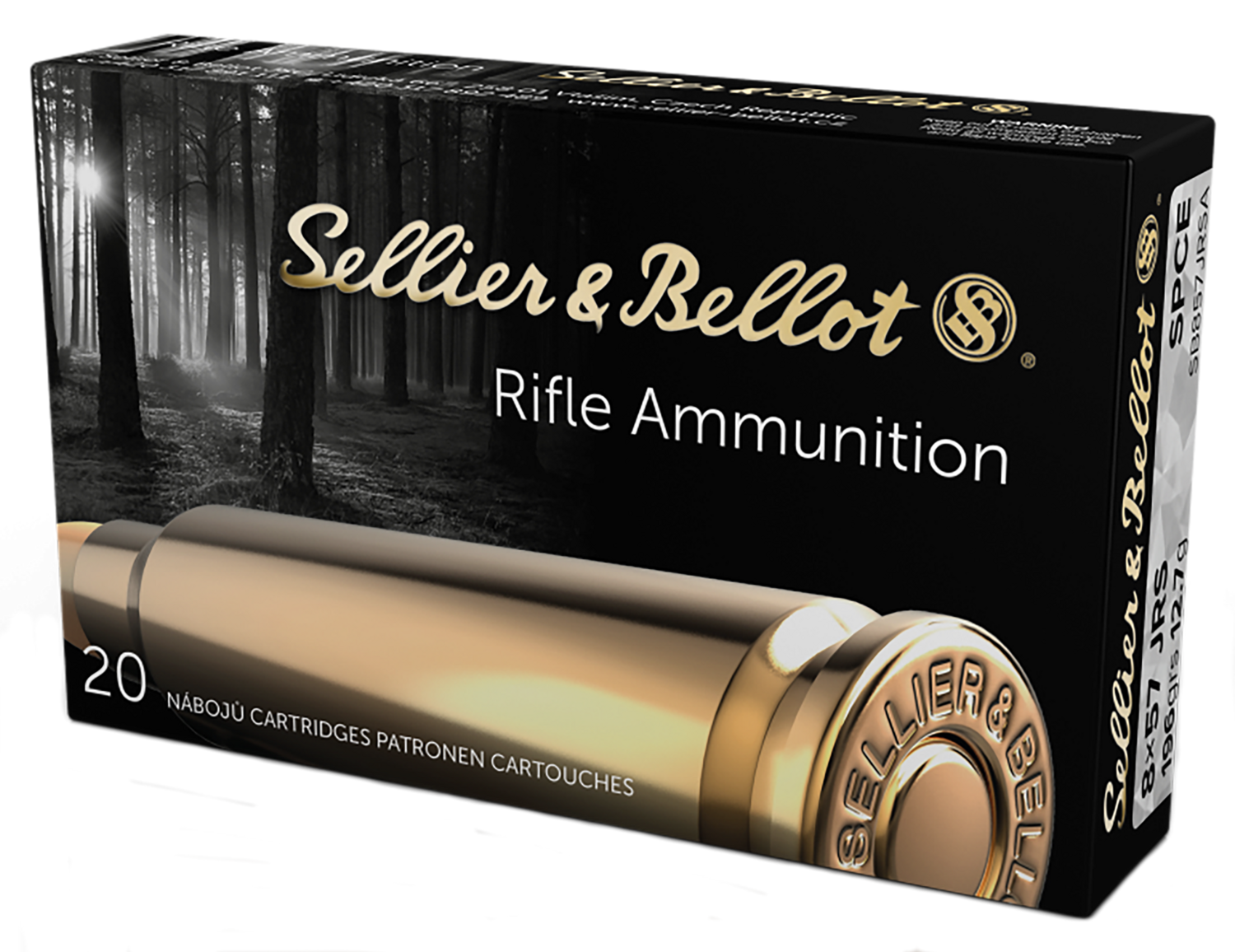 Sellier & Bellot Rifle, S&b Sb857jrsa      8x57jrs Rim196 Spc        20/20