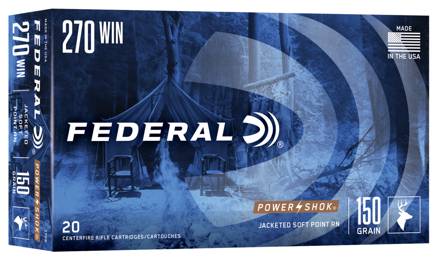 Federal Power-shok, Fed 270b           270     150 Sp            20/10