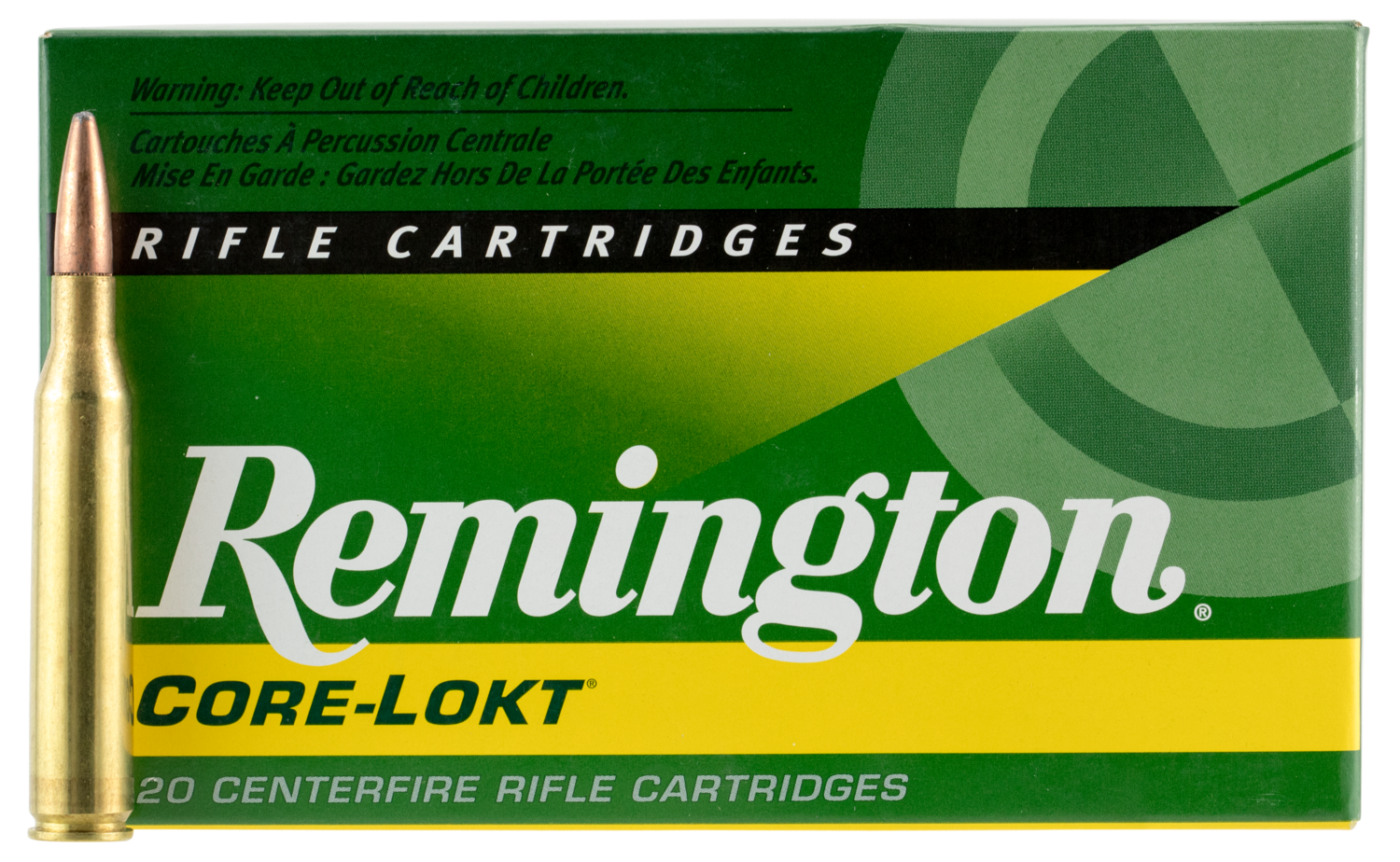 Remington Ammunition Core-lokt, Rem 21515 R25063   2506    120 Pspcl         20/10
