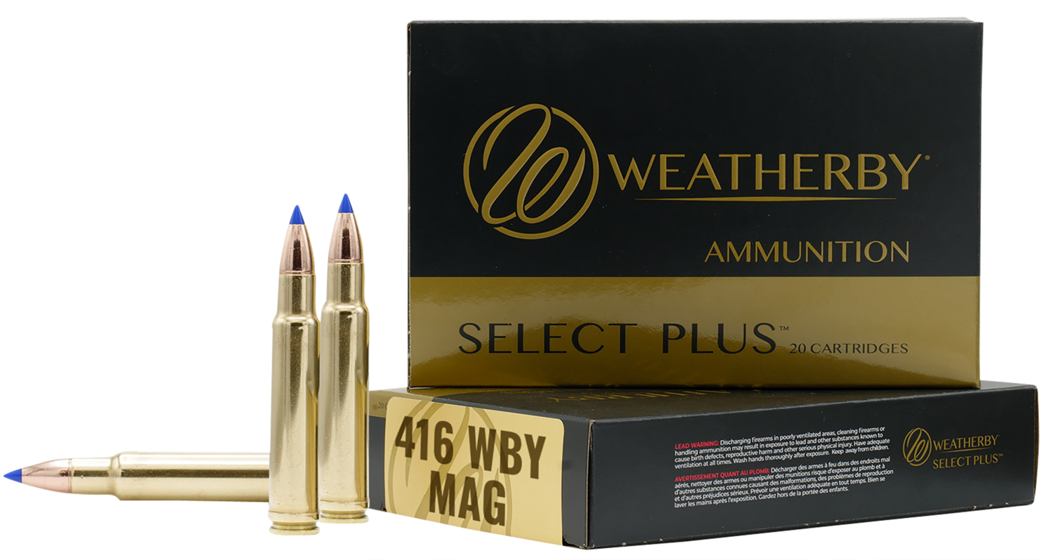 Weatherby Select Plus, Wthby H416400rn    416wby  400 Rnsp          20/10