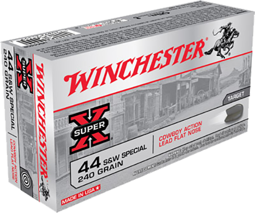 Winchester Ammo Super X, Win Usa44cb         44sw    240 Ld  Cowboy  50/10