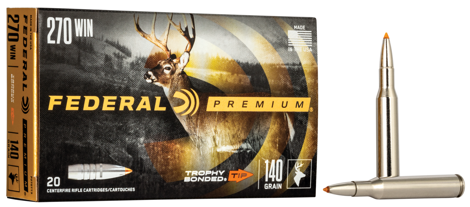 Federal Premium, Fed P270tt3        270     140 Bt Vtl        20/10