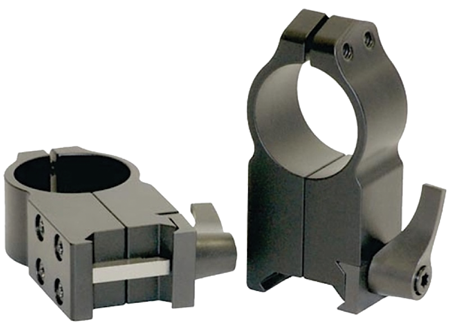 Warne Vertical Rings, Warne 217lm       Maxima Qd 30mm Uh Rings  Mat