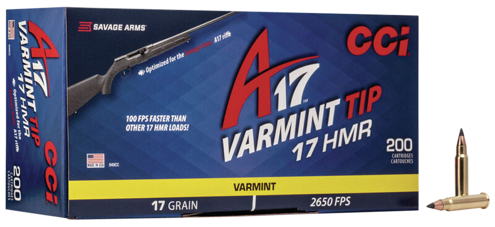 Cci A17, Cci 949cc   17hmr              17 Vt Sva17  200/10