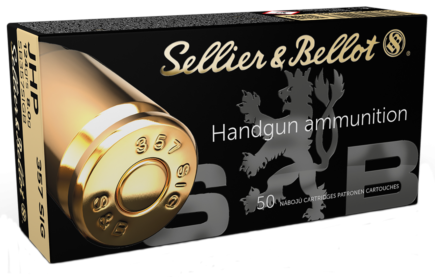 Sellier & Bellot Handgun, S&b Sb357sigb      357sig  124 Jhp           50/20