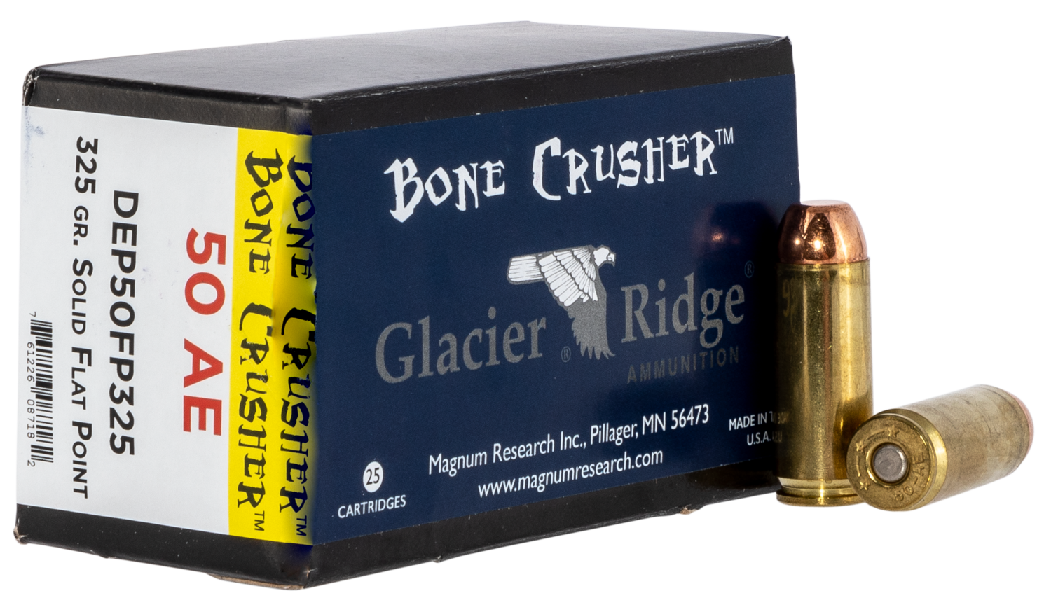 Magnum Research Bonecrusher, Mag Dep50fp325   50ae 325 Bonecrusher Fp     25/20