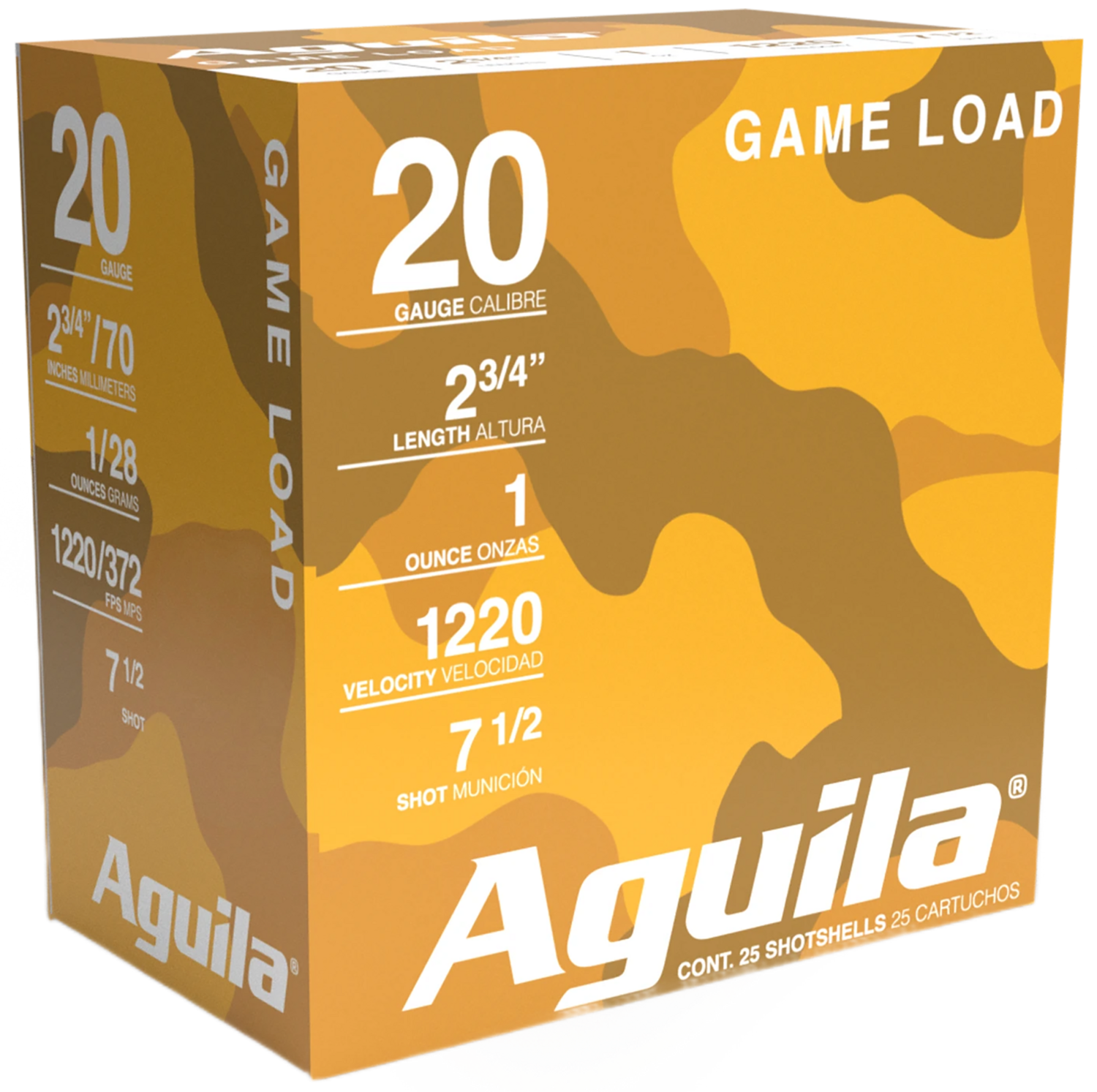 Aguila Birdshot, Aguila 1chb2007 Brdsht  20  2.75  7sht  1oz  25/10