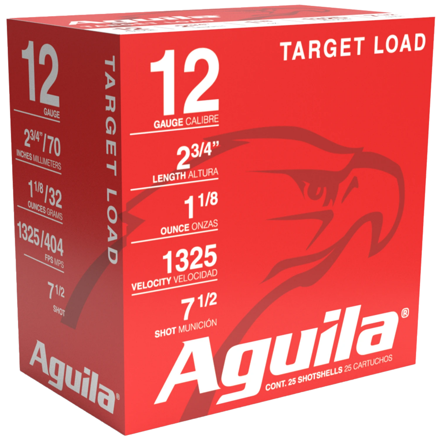 Aguila Sporting Clays, Aguila 1chb1246      12ga Hvspt   7sht 1-1/8 25/10