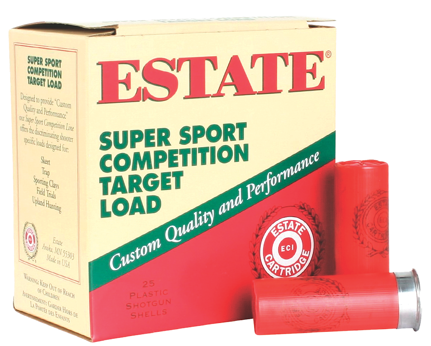 Estate Super Sport, Est Ss12l75 Ssp Comp Tgt 12 2.75 7.5sh 1-1/8 25/10