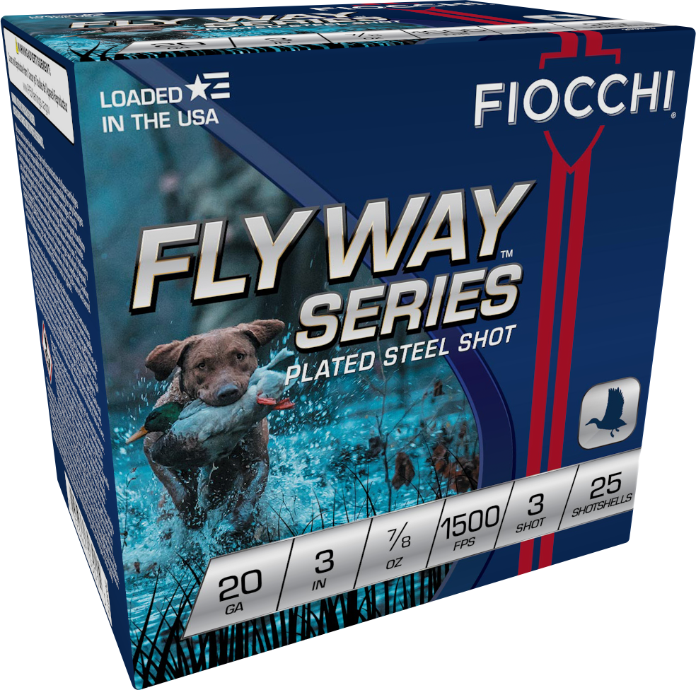 Fiocchi Flyway, Fio 203st3    Waterfowl  20 3in   3  Stl 7/8 25/10