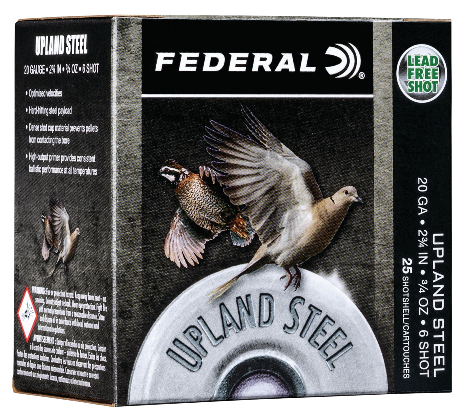 Federal Upland, Fed Ush206    Uplnd Stl  20 2.75 6sht    3/4 25/10