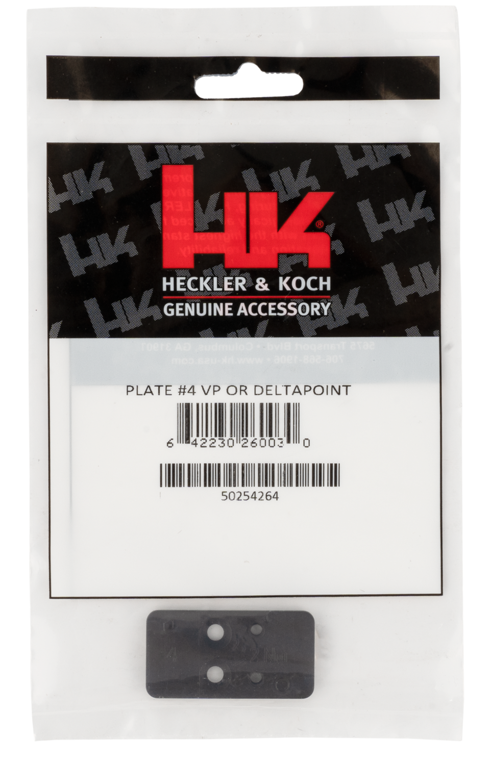 Hk Optic Plate, Hk 50254264 Mounting Plate #4 Vp9or Leu Dp